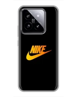 Чохол для Xiaomi 14 з картинкою «Золотий логотип Nike» Чохол для Xiaomi 14 з картинкою «Золотий логотип Nike»
