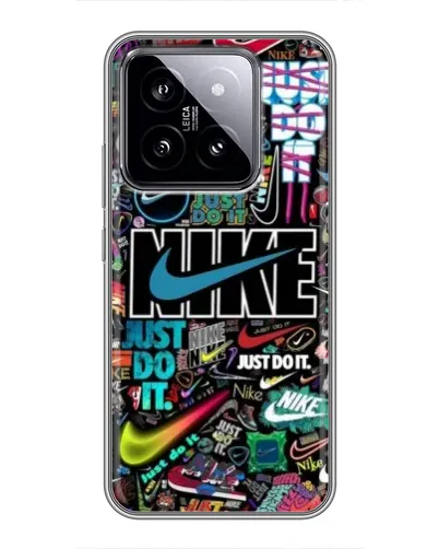Чехол для Xiaomi 14 с картинкой «Яркий коллаж Nike» Чехол для Xiaomi 14 с картинкой «Яркий коллаж Nike»