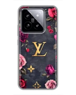 Чехол для Xiaomi 14 с картинкой «Цветочный Louis Vuitton» Чехол для Xiaomi 14 с картинкой «Цветочный Louis Vuitton»