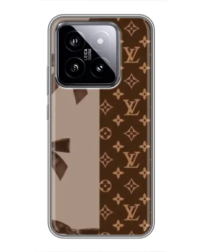 Чехол для Xiaomi 14 с картинкой «Louis Vuitton — банты» Чехол для Xiaomi 14 с картинкой «Louis Vuitton — банты»