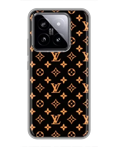 Чехол для Xiaomi 14 с картинкой «Золотая монограмма LV» Чехол для Xiaomi 14 с картинкой «Золотая монограмма LV»