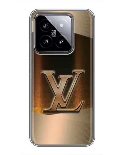 Чехол для Xiaomi 14 с картинкой «LV — золотое сияние» Чехол для Xiaomi 14 с картинкой «LV — золотое сияние»