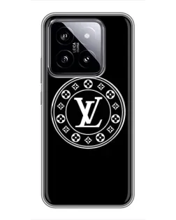 Чехол для Xiaomi 14 с картинкой «LV — печать стиля» Чехол для Xiaomi 14 с картинкой «LV — печать стиля»