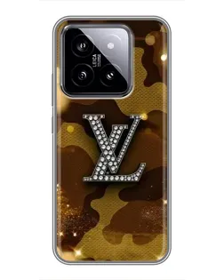 Чехол для Xiaomi 14 с картинкой «Камуфляжный Louis Vuitton» Чехол для Xiaomi 14 с картинкой «Камуфляжный Louis Vuitton»