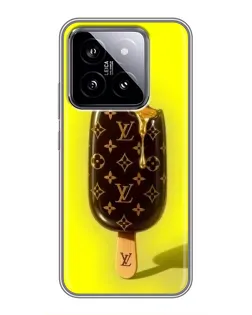 Чехол для Xiaomi 14 с картинкой «Мороженое от LV» Чехол для Xiaomi 14 с картинкой «Мороженое от LV»