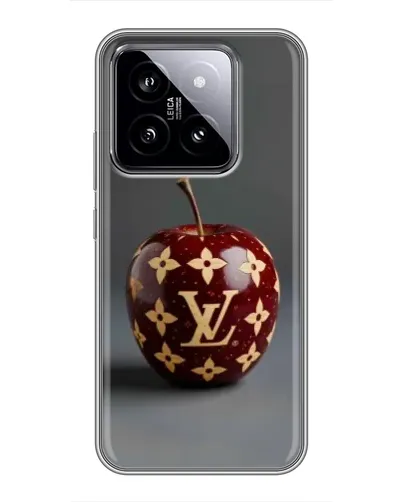 Чехол для Xiaomi 14 с картинкой «Красное яблоко LV» Чехол для Xiaomi 14 с картинкой «Красное яблоко LV»