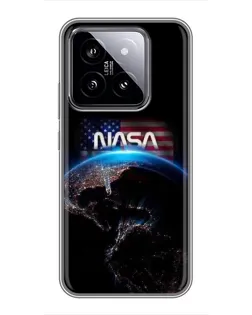 Чохол для Xiaomi 14 з картинкою «Земля з космосу NASA» Чохол для Xiaomi 14 з картинкою «Земля з космосу NASA»