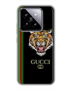 Чохол для Xiaomi 14 з картинкою «Тигр Gucci» Чохол для Xiaomi 14 з картинкою «Тигр Gucci»
