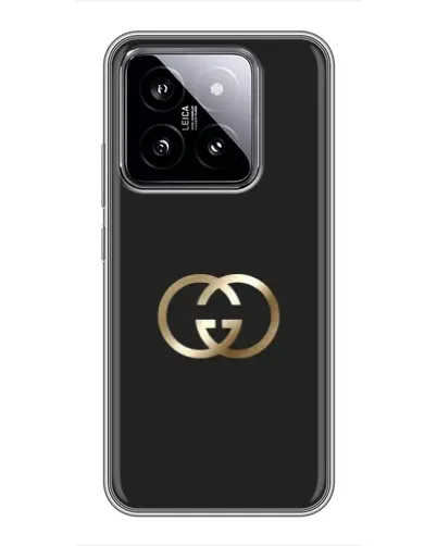 Чохол для Xiaomi 14 з картинкою «Мінімалізм Gucci» Чохол для Xiaomi 14 з картинкою «Мінімалізм Gucci»