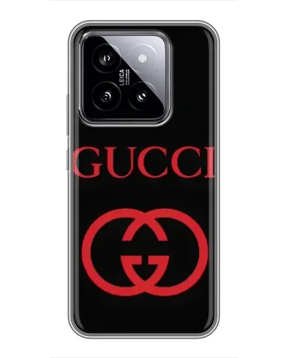 Чохол для Xiaomi 14 з картинкою «Gucci — червоний логотип» Чохол для Xiaomi 14 з картинкою «Gucci — червоний логотип»