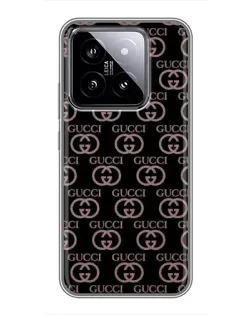 Чохол для Xiaomi 14 з картинкою «Класична монограма Gucci» Чохол для Xiaomi 14 з картинкою «Класична монограма Gucci»