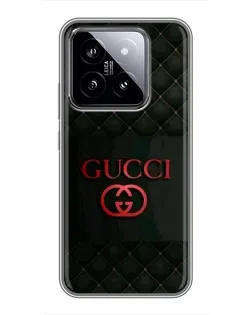 Чохол для Xiaomi 14 з картинкою «Gucci — стьобаний чорний» Чохол для Xiaomi 14 з картинкою «Gucci — стьобаний чорний»