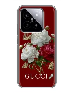 Чохол для Xiaomi 14 з картинкою «Gucci — сад» Чохол для Xiaomi 14 з картинкою «Gucci — сад»