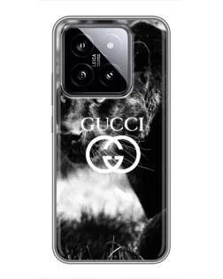 Чохол для Xiaomi 14 з картинкою «Gucci — дика природа» Чохол для Xiaomi 14 з картинкою «Gucci — дика природа»