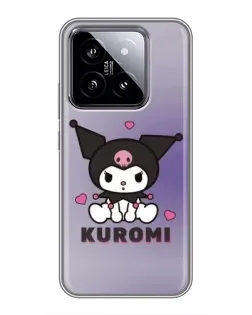 Чехол для Xiaomi 14 с картинкой «Kuromi — фиолетовый арт» Чехол для Xiaomi 14 с картинкой «Kuromi — фиолетовый арт»