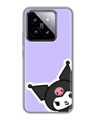 Чехол для Xiaomi 14 с картинкой «Забавная Kuromi»