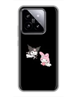 Чехол для Xiaomi 14 с картинкой «My Melody и Kuromi» Чехол для Xiaomi 14 с картинкой «My Melody и Kuromi»