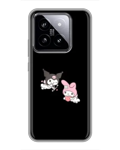 Чехол для Xiaomi 14 с картинкой «My Melody и Kuromi»