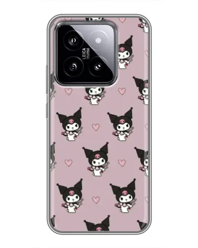 Чехол для Xiaomi 14 с картинкой «Kuromi — ночной сон»