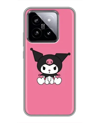 Чехол для Xiaomi 14 с картинкой «Хмурая Kuromi»
