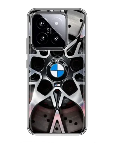 Чехол для Xiaomi 14 с картинкой «BMW — деталь диска»
