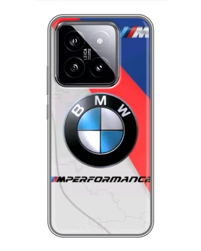 Чехол для Xiaomi 14 с картинкой «BMW Performance стиль»