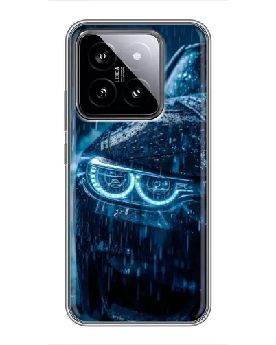 Чехол для Xiaomi 14 с картинкой «BMW под дождем» Чехол для Xiaomi 14 с картинкой «BMW под дождем»