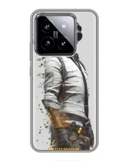 Чохол для Xiaomi 14 з картинкою «PUBG — боєць у пилу» Чохол для Xiaomi 14 з картинкою «PUBG — боєць у пилу»