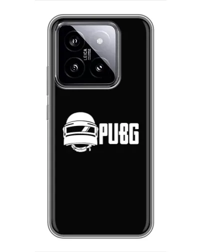 Чохол для Xiaomi 14 з картинкою «PUBG — класичний лого» Чохол для Xiaomi 14 з картинкою «PUBG — класичний лого»