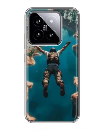 Чохол для Xiaomi 14 з картинкою «PUBG — вільне падіння» Чохол для Xiaomi 14 з картинкою «PUBG — вільне падіння»