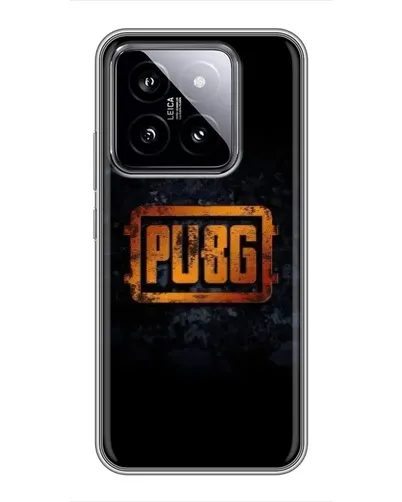 Чохол для Xiaomi 14 з картинкою «PUBG — золотий логотип» Чохол для Xiaomi 14 з картинкою «PUBG — золотий логотип»