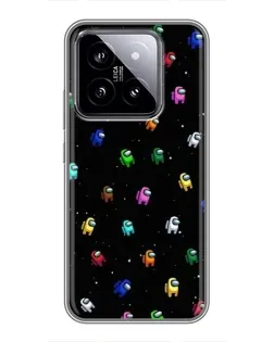 Чохол для Xiaomi 14 з картинкою «Екіпаж Among Us» Чохол для Xiaomi 14 з картинкою «Екіпаж Among Us»