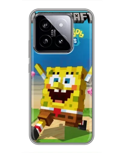 Чохол для Xiaomi 14 з картинкою «Губка Боб Minecraft» Чохол для Xiaomi 14 з картинкою «Губка Боб Minecraft»