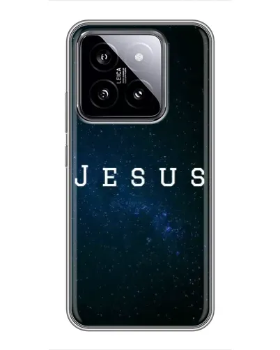 Чохол для Xiaomi 14 з картинкою «Зоряне небо Jesus» Чохол для Xiaomi 14 з картинкою «Зоряне небо Jesus»