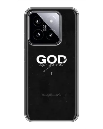 Чохол для Xiaomi 14 з картинкою «GOD — Бог над усім» Чохол для Xiaomi 14 з картинкою «GOD — Бог над усім»