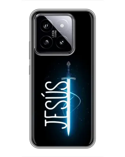 Чохол для Xiaomi 14 з картинкою «Меч Духа Jesus» Чохол для Xiaomi 14 з картинкою «Меч Духа Jesus»