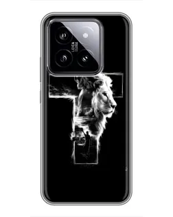 Чехол для Xiaomi 14 с картинкой «Сияющий крест Jesus» Чехол для Xiaomi 14 с картинкой «Сияющий крест Jesus»