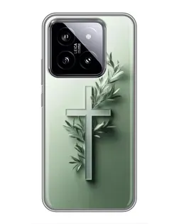 Чехол для Xiaomi 14 с картинкой «Оливковая ветвь» Чехол для Xiaomi 14 с картинкой «Оливковая ветвь»