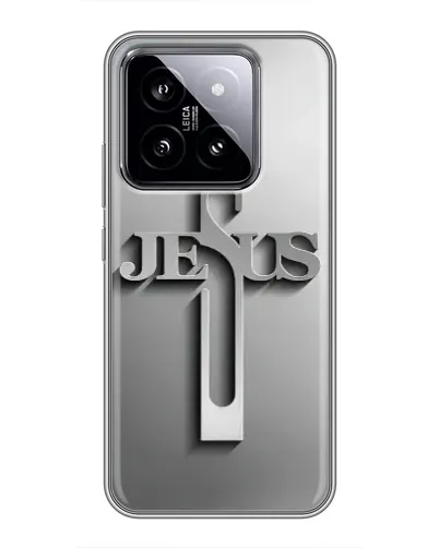 Чехол для Xiaomi 14 с картинкой «Металлический крест Jesus» Чехол для Xiaomi 14 с картинкой «Металлический крест Jesus»