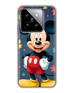 Чехол для Xiaomi 14 с картинкой «Осенний Mickey Mouse» Чехол для Xiaomi 14 с картинкой «Осенний Mickey Mouse»