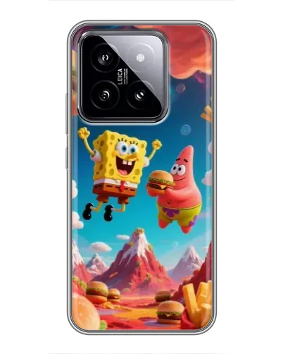 Чохол для Xiaomi 14 з картинкою «Космічний фастфуд»