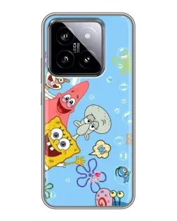 Чохол для Xiaomi 14 з картинкою «Веселі бульбашки»
