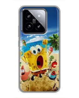 Чохол для Xiaomi 14 з картинкою «Розваги на пляжі»