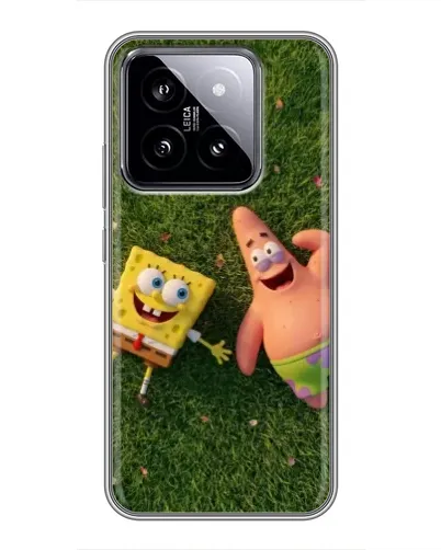 Чехол для Xiaomi 14 с картинкой «Друзья на лужайке» Чехол для Xiaomi 14 с картинкой «Друзья на лужайке»