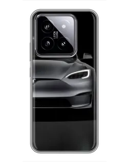 Чохол для Xiaomi 14 з картинкою «Tesla Model S Look» Чохол для Xiaomi 14 з картинкою «Tesla Model S Look»