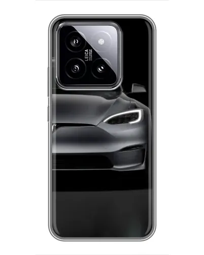 Чохол для Xiaomi 14 з картинкою «Tesla Model S Look»