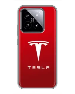 Чохол для Xiaomi 14 з картинкою «Tesla Red Classic» Чохол для Xiaomi 14 з картинкою «Tesla Red Classic»