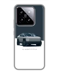 Чохол для Xiaomi 14 з картинкою «Сріблястий Cybertruck Tesla» Чохол для Xiaomi 14 з картинкою «Сріблястий Cybertruck Tesla»