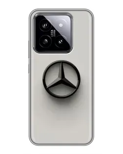 Чохол для Xiaomi 14 з картинкою «Mercedes Maybach стиль» Чохол для Xiaomi 14 з картинкою «Mercedes Maybach стиль»