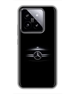 Чохол для Xiaomi 14 з картинкою «Mercedes — абстрактні лінії» Чохол для Xiaomi 14 з картинкою «Mercedes — абстрактні лінії»